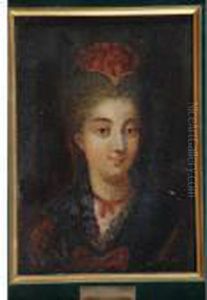 Portrait D""""une Dame De Qualite by Nicolas de Largillierre