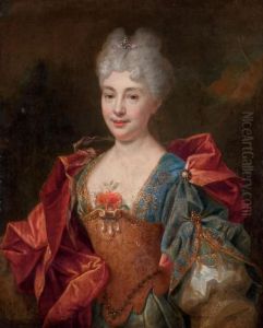 Portrait Presume De La Comtesse Yarbonne Pillet