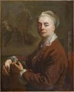 Autoportrait De Nicolas De Largillierre by Nicolas de Largillierre