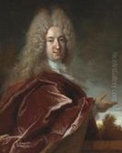 Portrait Of Walter Kruger by Nicolas de Largillierre