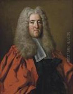 Portrait D'augustin Le Pileur, Seigneur De Brevannes, Conseiller Auparlement De Paris