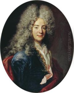 Portrait Of A Man, Half Length, Wearing A Blue Tunic Portrait Of A Man, Half Length, Wearing A Blue Tunic