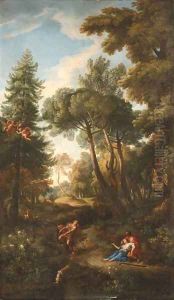Cephalus and Procris by Andrea Locatelli