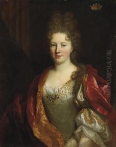 Portrait De Femme by Nicolas de Largillierre