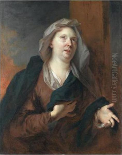 Portrait De Femme, Dit Portrait Presume De Madame De Maintenon - view 1