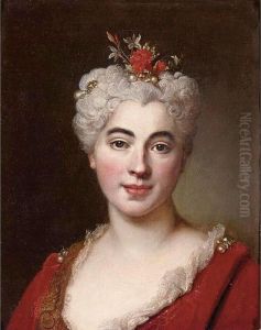 Portrait Of Elisabeth-marguerite, The Artist's Daughter