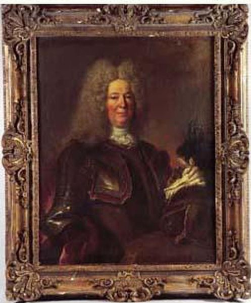 Portrait D'un Gentilhomme En Armure - view 1