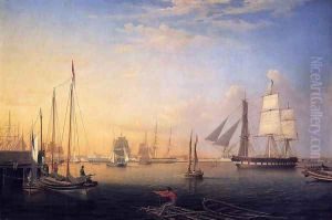Baltimore Harbor by Fitz Hugh Lane
