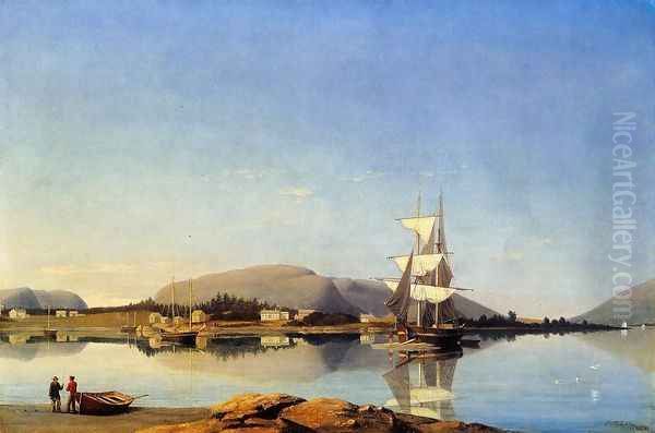 Entrance to Somes Sound from Southwest Harbor - view 1