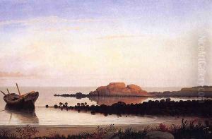 Brace's Rock by Fitz Hugh Lane