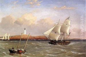 Rounding the Lighthouse by Fitz Hugh Lane
