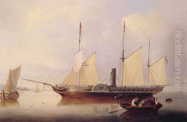 Unicorn in Salem Harbour - view 1