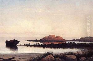 Brace's Rock I by Fitz Hugh Lane