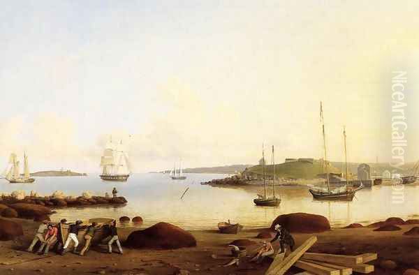The Fort and Ten Pound Island, Gloucester, Massachusetts - view 1