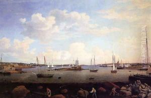 Gloucester Harbor I by Fitz Hugh Lane