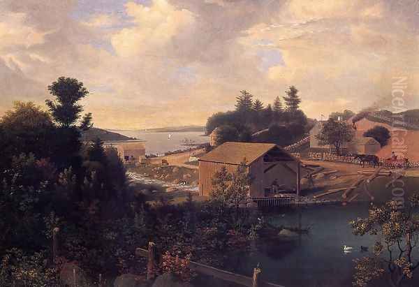 Lanesville, the Mill - view 1