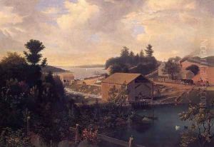 Lanesville, the Mill by Fitz Hugh Lane