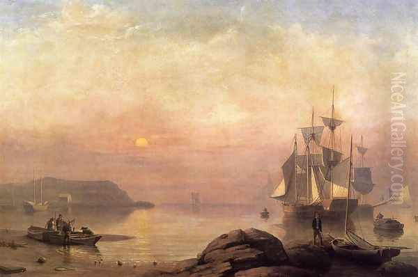 Sunrise through Mist - view 1