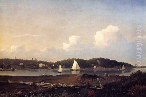Fresh Water Cove from Dolliver's Neck, Glouster - view 1