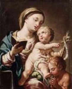 Madonna Con Bambino E S. Giovannino Madonna Con Bambino E S. Giovannino