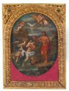 Il Battesimo Di Cristo by Paolo di Matteis