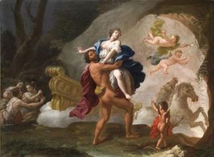Ratto Di Proserpina by Paolo di Matteis
