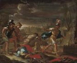 A Roman Battle Scene