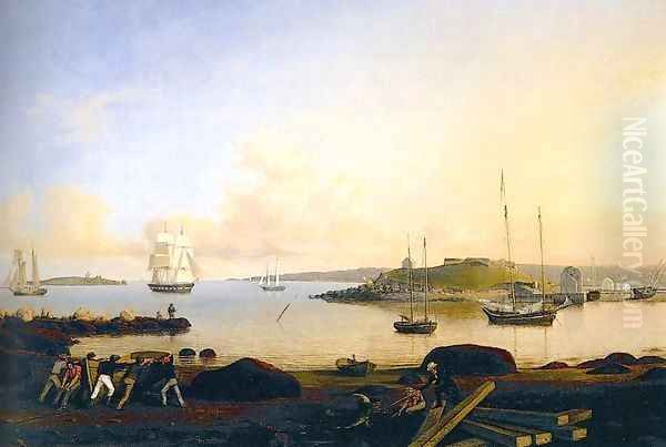 The Island and Fort of Ten Pound, Gloucester - view 1