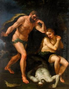 Kain Och Abel by Paolo di Matteis