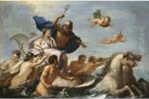 Trionfo Di Nettuno E Anfitrite by Paolo di Matteis
