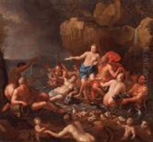 Nettuno E Le Divinita Del Mare by Paolo di Matteis