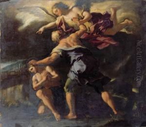 The Sacrifice Of Isaac by Paolo di Matteis
