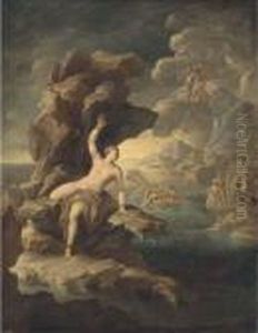 Perseus And Andromeda by Paolo di Matteis