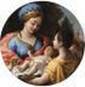 The Madonna And Child by Paolo di Matteis