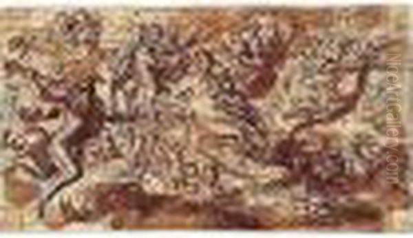 Juno In A Chariot With Cupid And Mercury - view 1