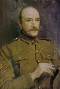 Portrait of Australian painter Arthur Streeton by George Lambert