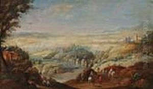 Paysage Fluvial Anime by Joos De Momper