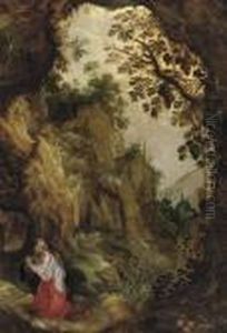 The Penitent Mary Magdalene In The Wilderness
