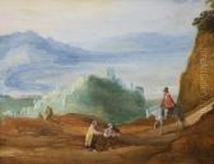 Paisajes (pareja) by Joos De Momper