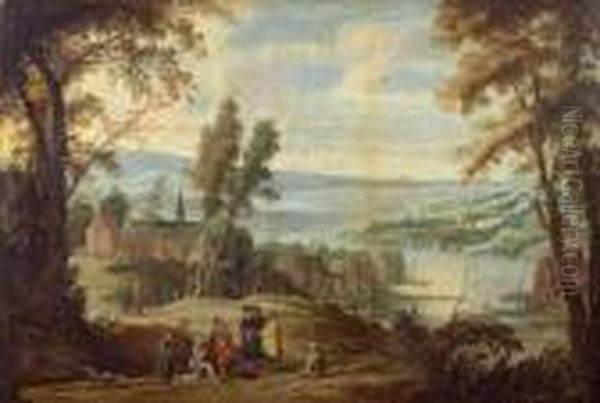 Christ Healing A Blind Man. - view 1