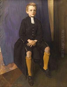 Constant Lambert as a Blue-coat boy by George Lambert