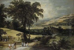 An Extensive Landscape by Joos De Momper