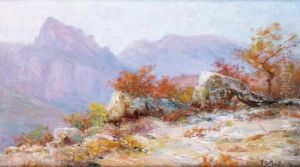 Matin Dans L'esterel by Francois Richard De Montholon