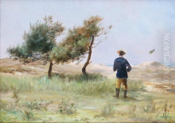 Promeneur Dans Les Dunes Duboulonnais - view 1
