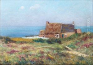 Maison De Pecheur A Loguivy by Francois Richard De Montholon