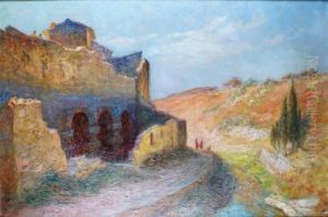 La Vieille Enceinte De Ceyreste Presde La Ciotat by Francois Richard De Montholon