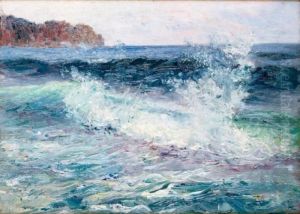 La Vague Bleue by Francois Richard De Montholon