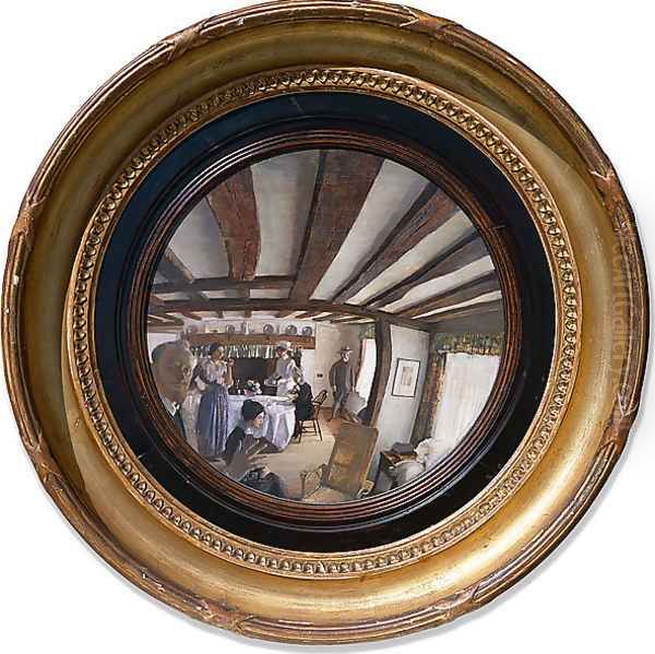 The convex mirror - view 1