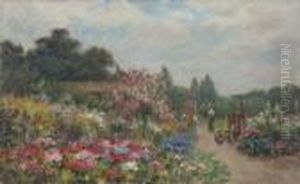Le Jardin Fleuri by Francois Richard De Montholon