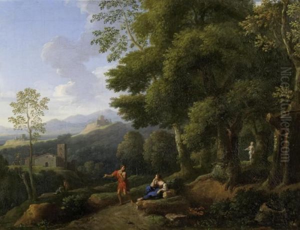 Mythological Landscape Scene - view 1
